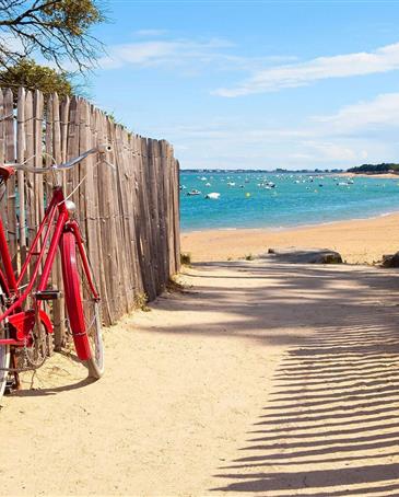 verken de Vendée op de fiets - Camping pomme de pin