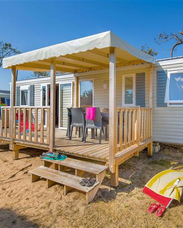 stacaravan 3 slaapkamers st hilaire aan zee - Camping pomme de pin