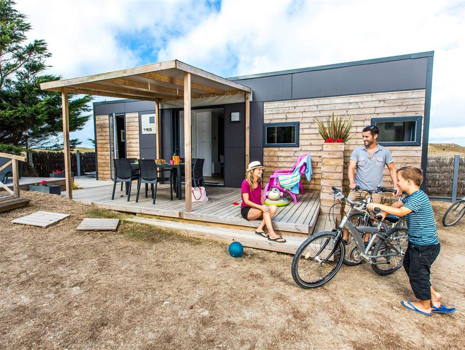 Cottage Luxe 6 people in a 4 star campsite La Pomme de Pin in Saint Hilaire de Riez in Vendée - Camping pomme de pin