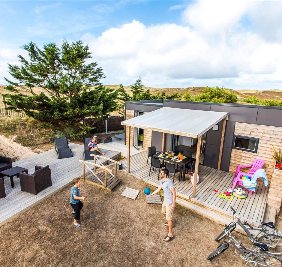 Cottage Luxe 6 people in a 4 star campsite La Pomme de Pin in Saint Hilaire de Riez in Vendée - Camping pomme de pin