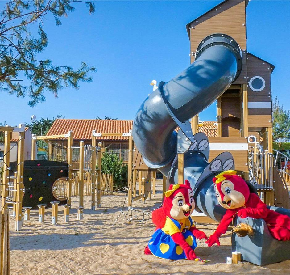 buitenspeeltuin - Camping pomme de pin