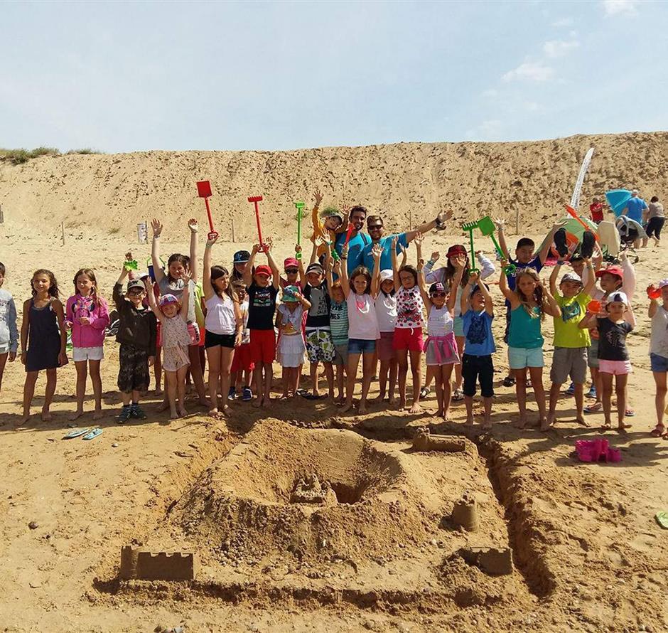 kinderclub op het strand van st hilaire de riez - Camping pomme de pin