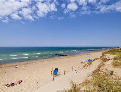 camping directe toegang tot het strand in de Vendée