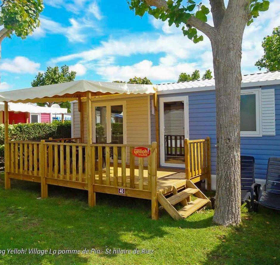 Cottage 5 pers with 2 bd at La Pomme de Pin- beach access in vendée - Camping pomme de pin