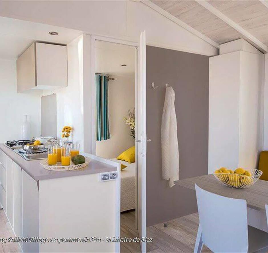 Cottage 5 pers with 2 bd at La Pomme de Pin- beach access in vendée - Camping pomme de pin