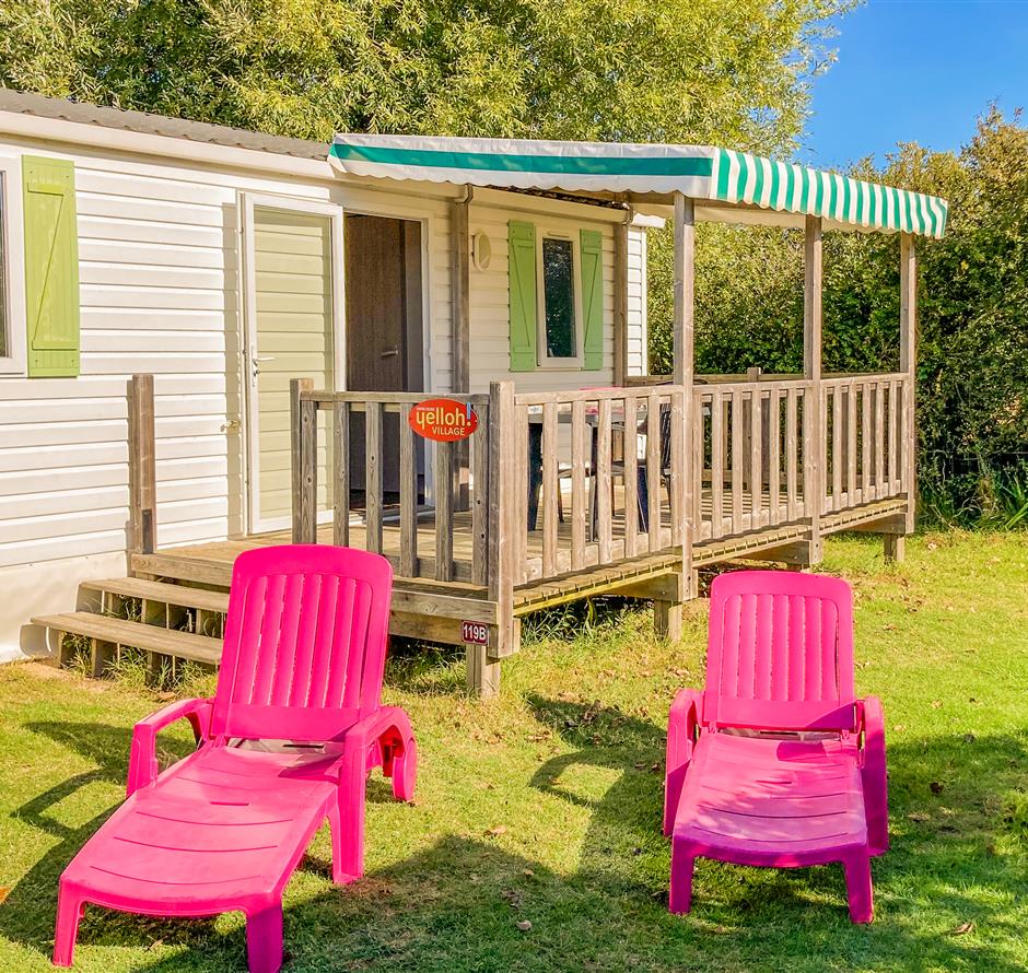 Cottage 4 star campsite La Pomme de Pin in Saint Hilaire de Riez in Vendée - Camping pomme de pin