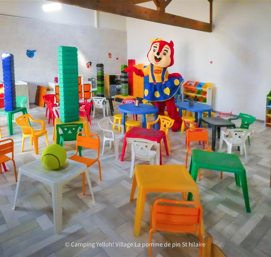 kinderclub op het strand van st hilaire de riez - Camping pomme de pin