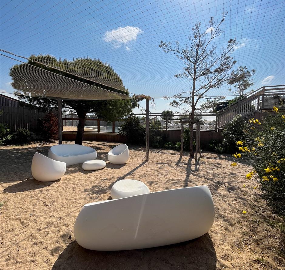 Camping pomme de pin
