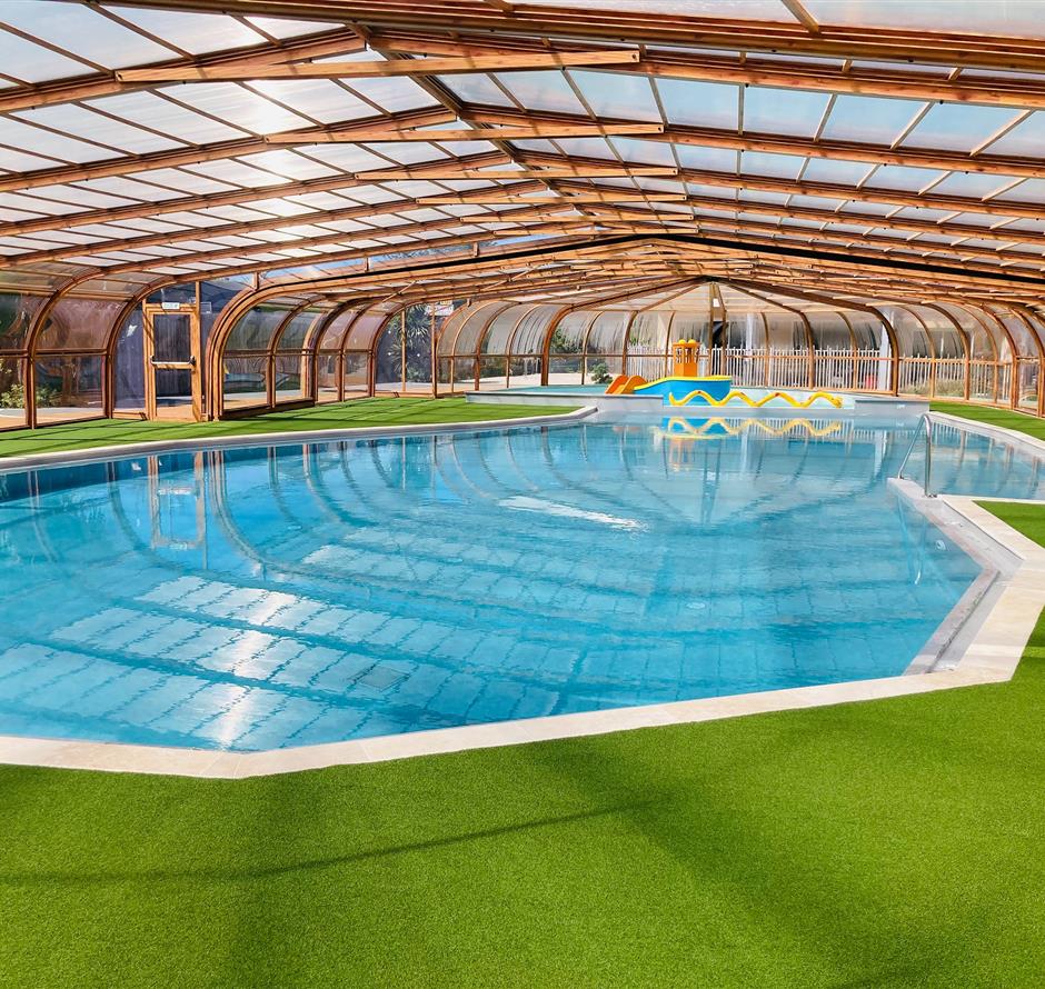 camping met overdekt zwembad in St hilaire de riez - Camping pomme de pin