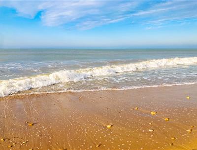 Fijn zandstrand in Saint Hilaire de Riez Vendée